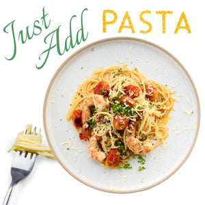Prawn Aglio Olio - Meals In Minutes Singapore