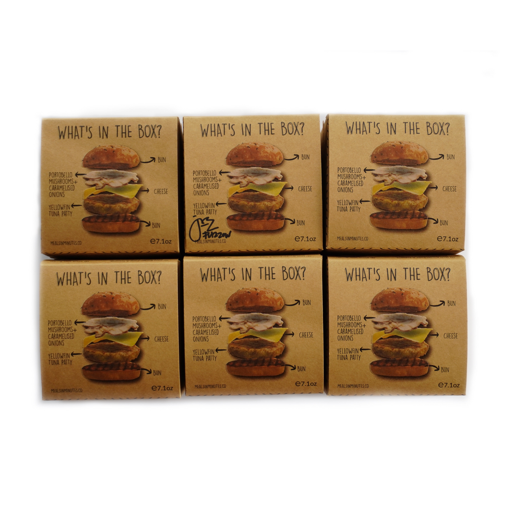 Joe's Burger (6 pack) - Meals in Minutes SG